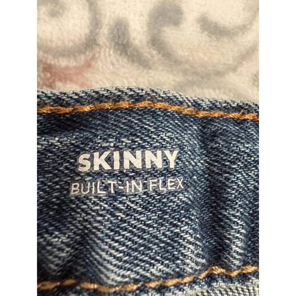 Old Navy Skinny Built-In Flex Jeans Mens 38x30 Medium Wash Denim Pants